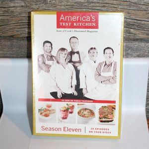 ❄️ 5/$25 🎄America's Test Kitchen DVD Season 11 Set  New